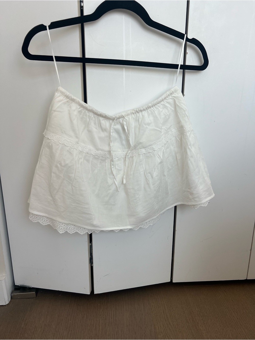 Reformation Valetta Two-Piece Eyelet Trim Top + Skirt Set - Picture 6 of 6